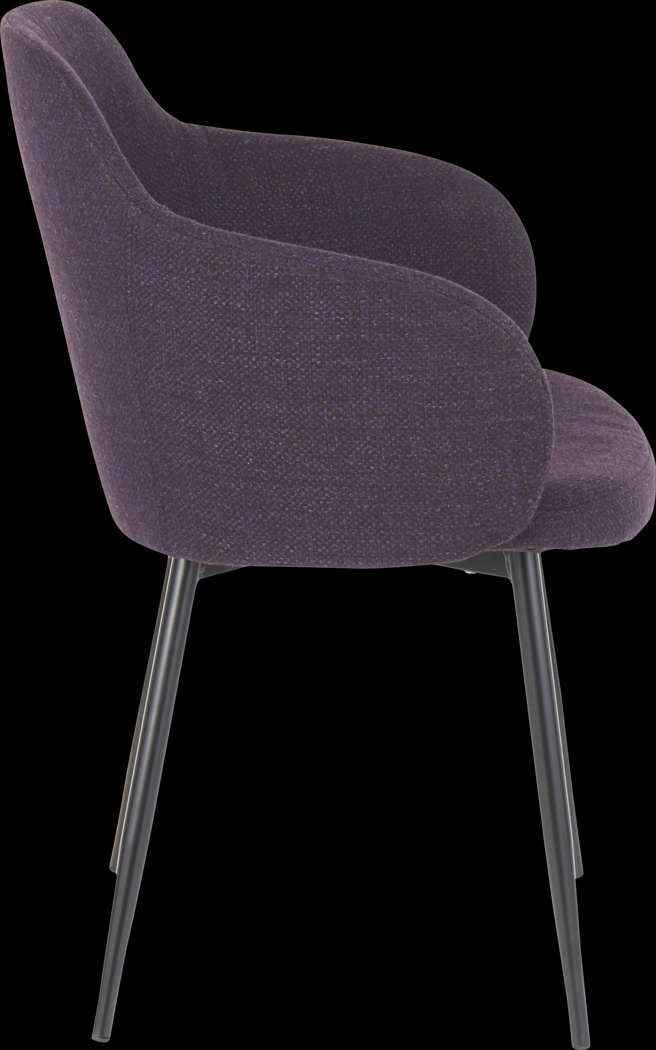 Wynburn Purple Side Chiar, Set of 2 - Thumbnail - Image 6