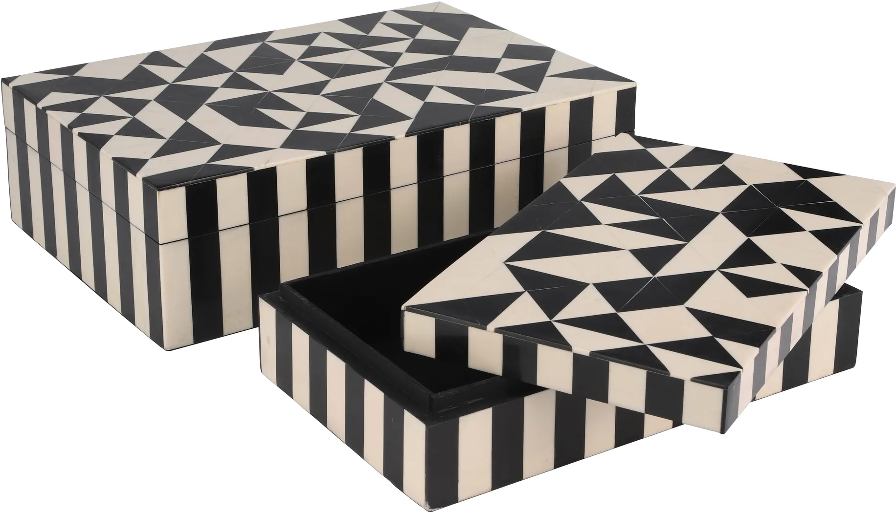 Wynchase Black Decorative Box, Set of 2 - Thumbnail - Image 3