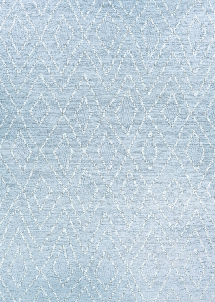Wynchell Blue 6'4 x 9'6 Indoor/Outdoor Rug - Thumbnail - Image 1