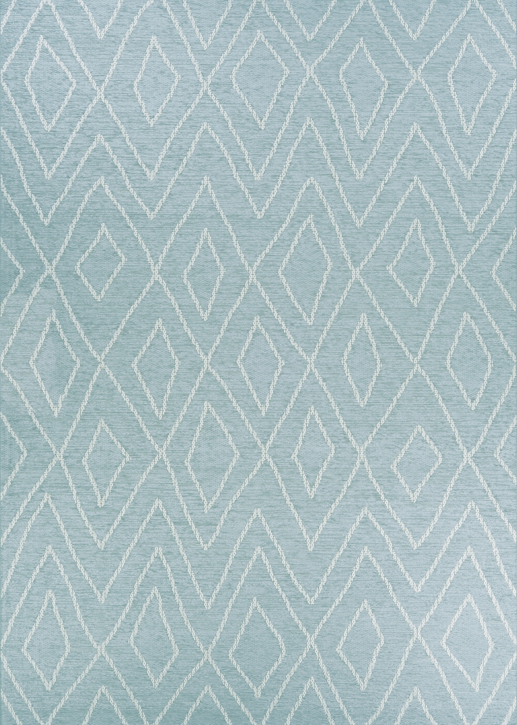 Wynchell Teal 5'1 x 7'6 Indoor/Outdoor Rug - Thumbnail - Image 1