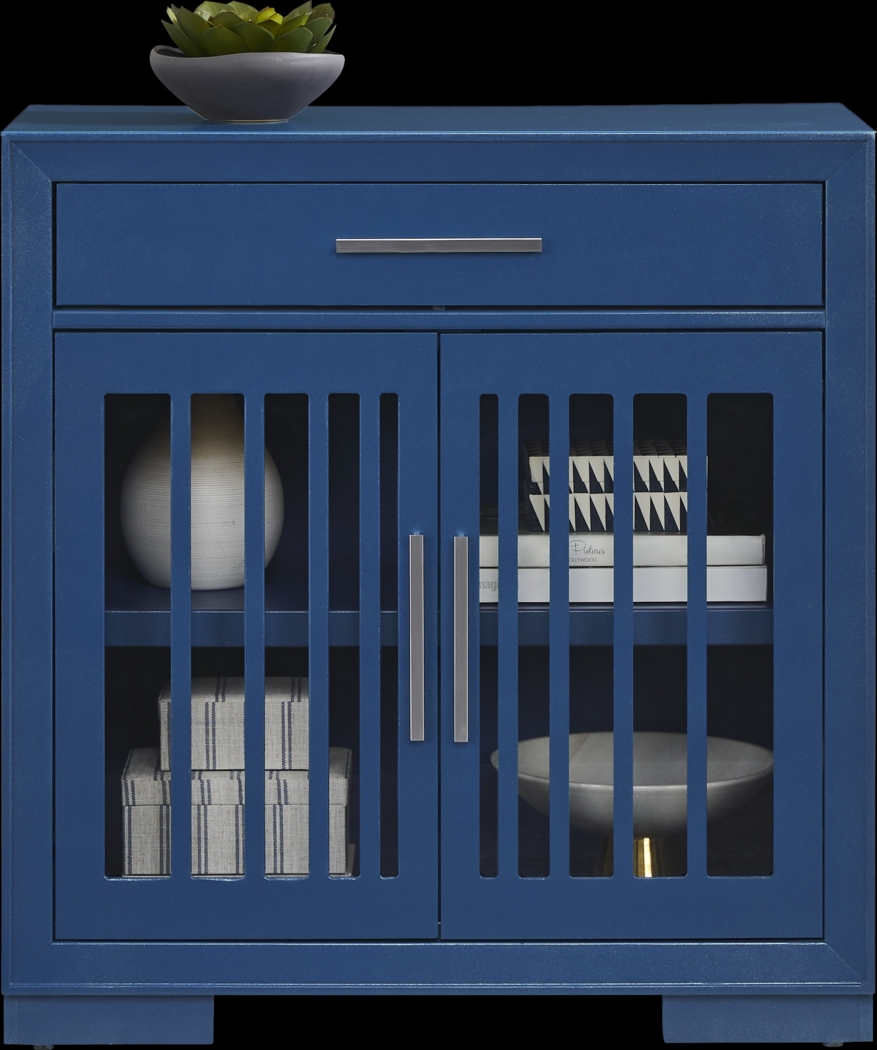 Wyndell Way Blue Accent Cabinet - Thumbnail - Image 2