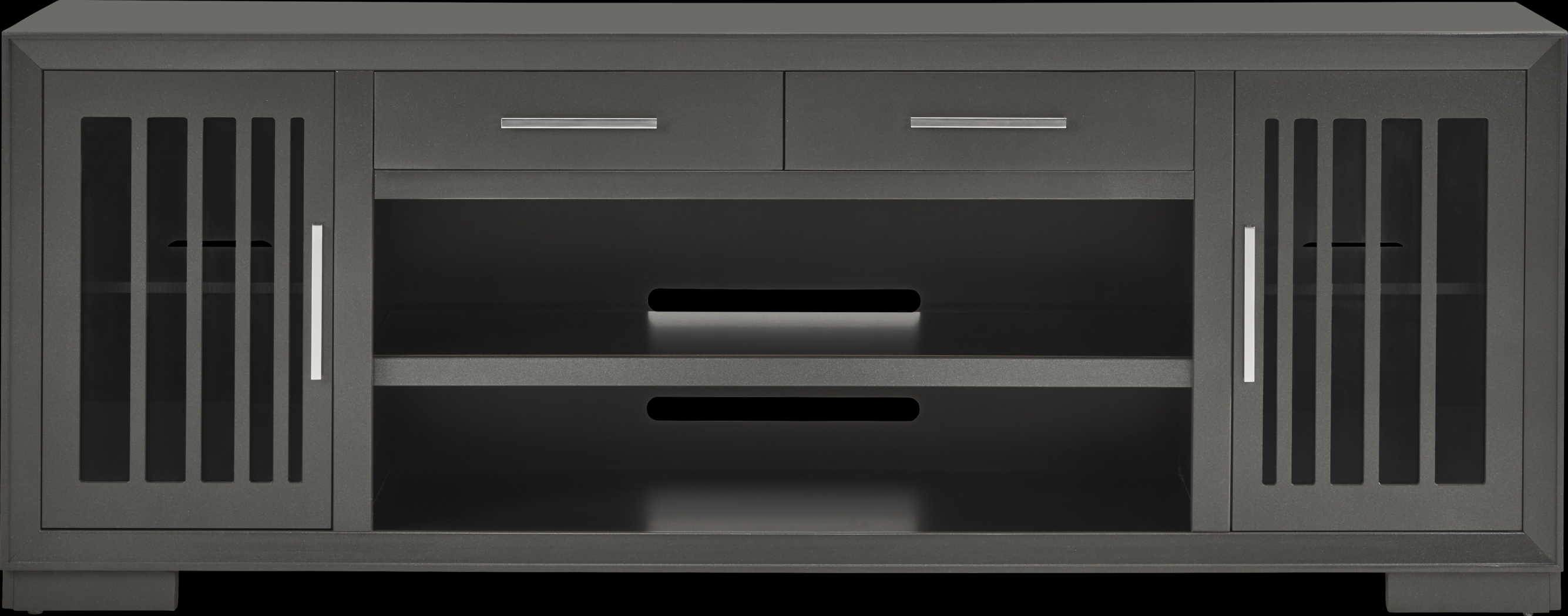 Wyndell Way Gray 81 in. Console - Thumbnail - Image 1