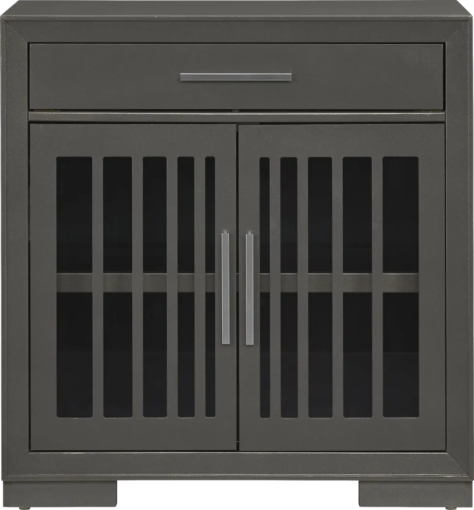 Wyndell Way Gray Accent Cabinet - Thumbnail - Image 1