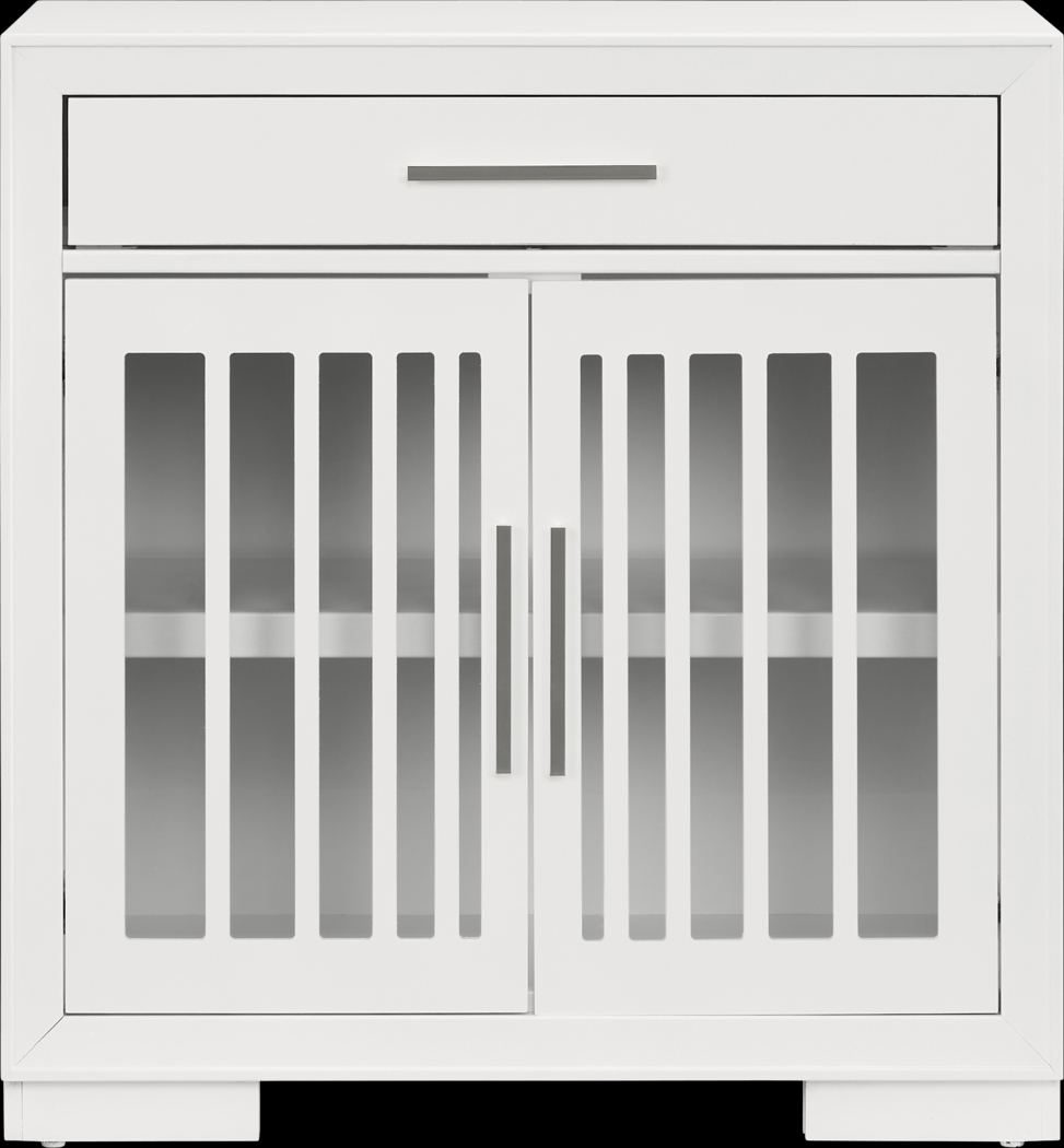 Wyndell Way White Accent Cabinet - Thumbnail - Image 1