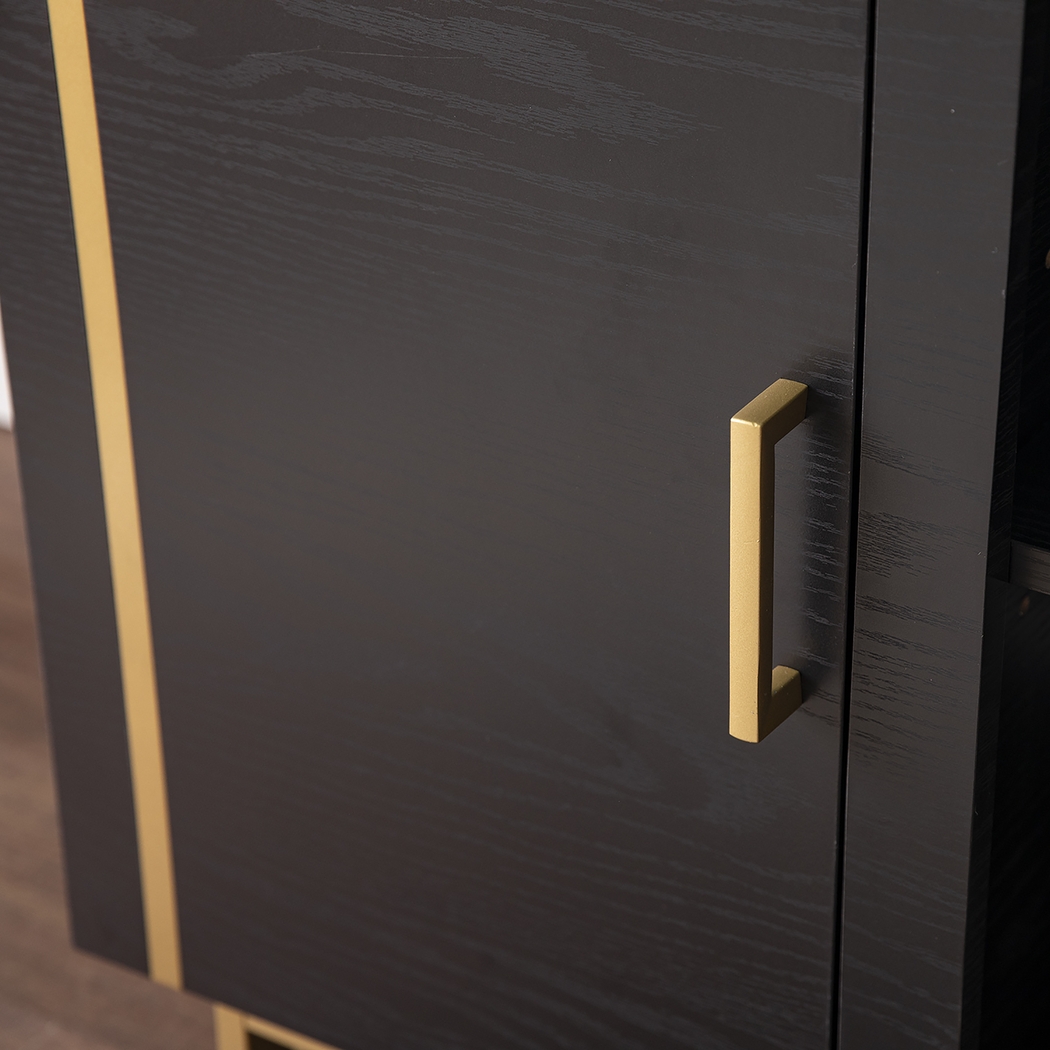 Wyndfield Black 54 in. Console - Thumbnail - Image 4