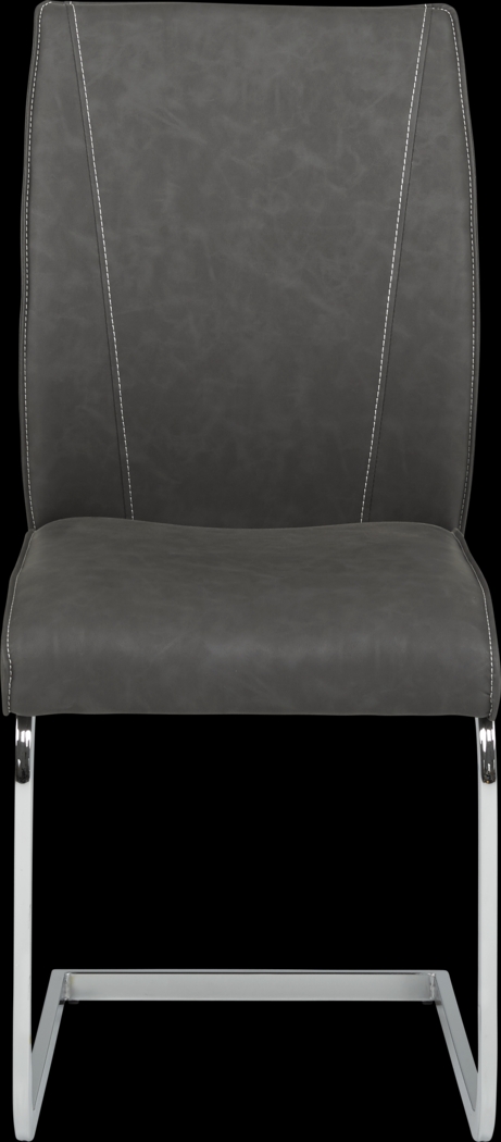 Wyndhall Chrome 5 Pc Rectangle Dining Room - Thumbnail - Image 4