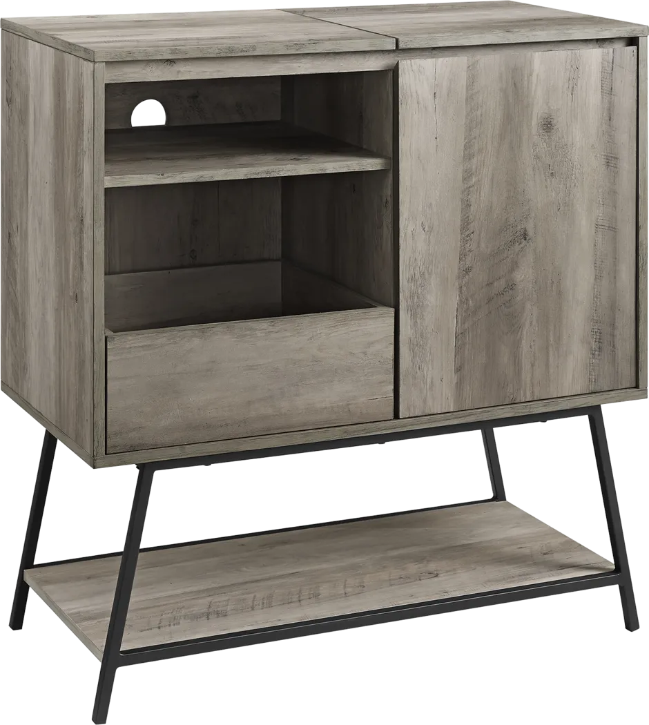Wyndhurst Gray Accent Cabinet - Thumbnail - Image 1