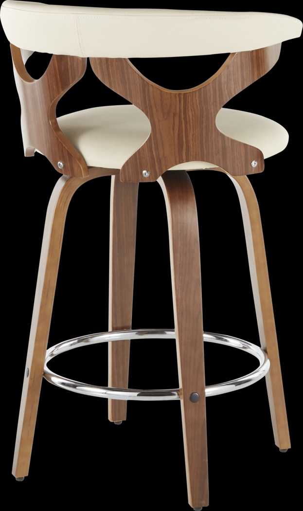 Wyndmoor Cream Counter Height Stool, Set of 2 - Thumbnail - Image 5