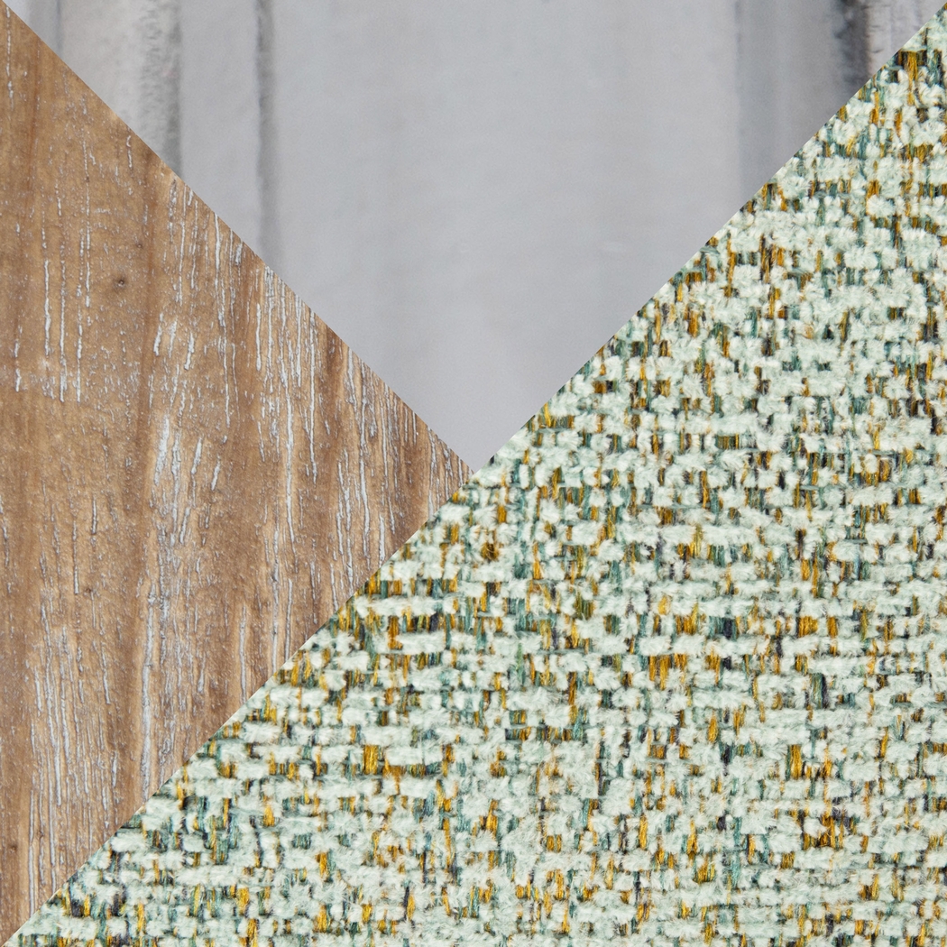 Wyndmoor II Seafoam Swivel Barstool, Set of 2 - Thumbnail - Image 11