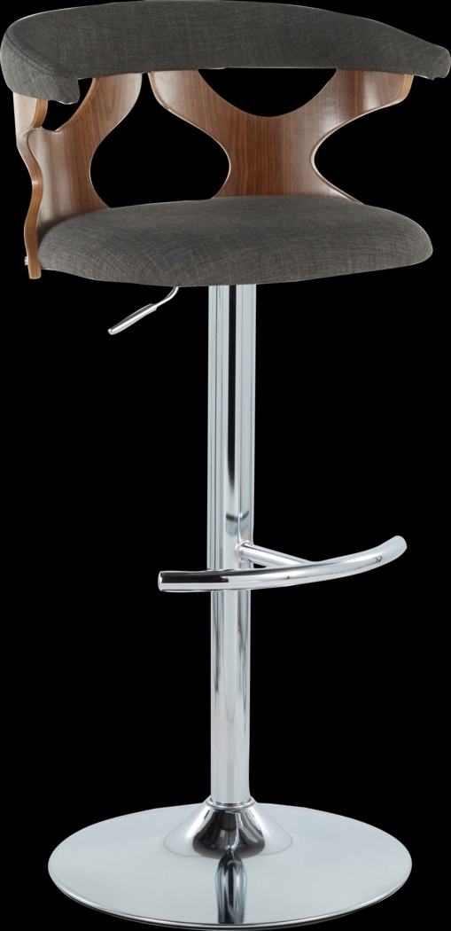 Wyndmoor IX Charcoal Adjustable Barstool, Set of 2 - Thumbnail - Image 7