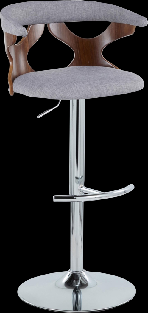 Wyndmoor IX Gray Adjustable Barstool, Set of 2 - Thumbnail - Image 6
