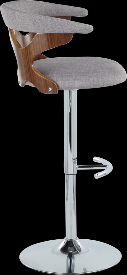 Wyndmoor IX Gray Adjustable Barstool, Set of 2 - Thumbnail - Image 7