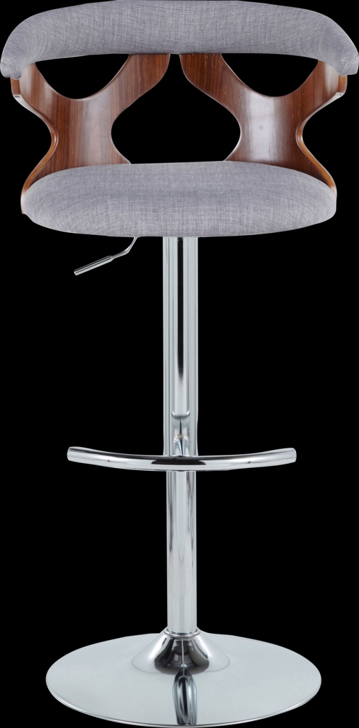 Wyndmoor IX Gray Adjustable Barstool, Set of 2 - Thumbnail - Image 10