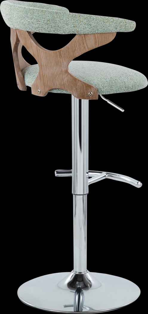 Wyndmoor IX Seafoam Adjustable Barstool, Set of 2 - Thumbnail - Image 8