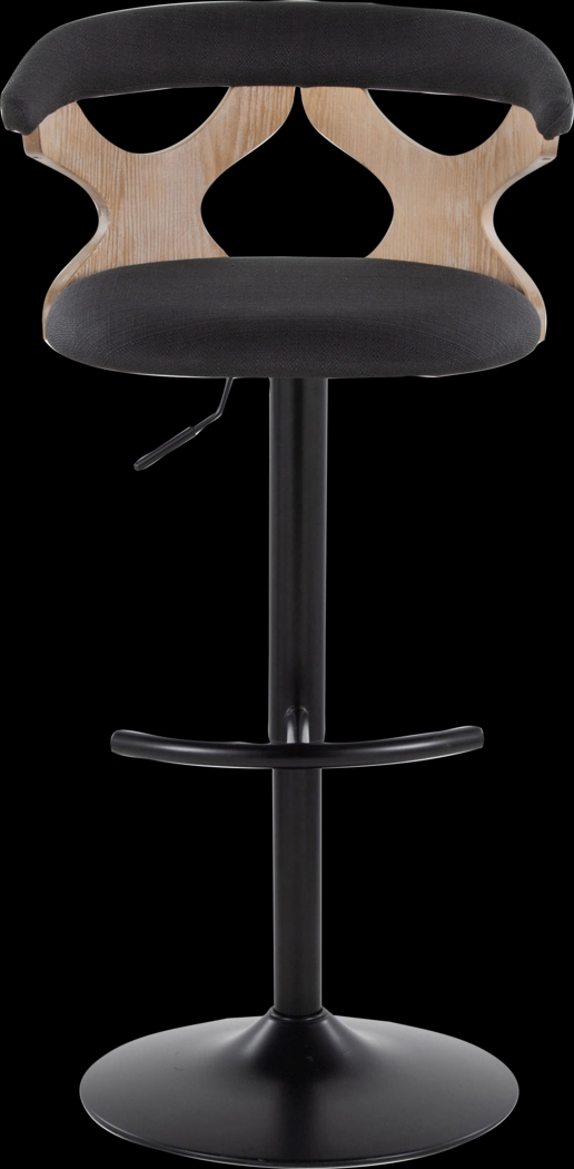 Wyndmoor VI Charcoal Adjustable Barstool, Set of 2 - Thumbnail - Image 6