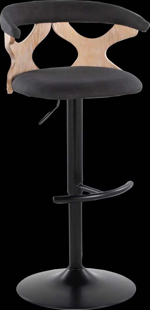 Wyndmoor VI Charcoal Adjustable Barstool, Set of 2 - Thumbnail - Image 7