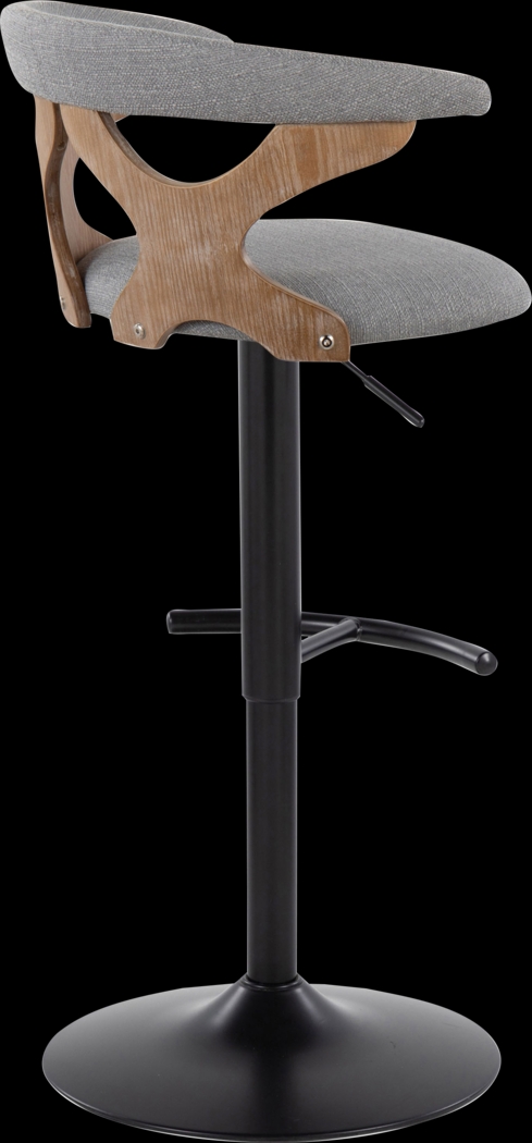 Wyndmoor VI Gray Adjustable Barstool, Set of 2 - Thumbnail - Image 8