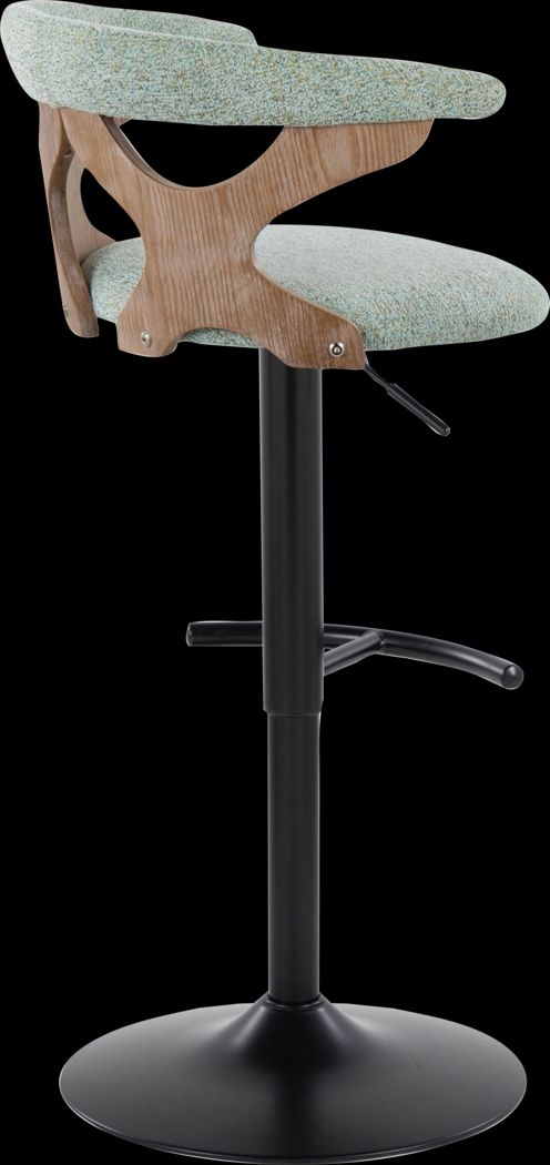 Wyndmoor VI Seafoam Adjustable Barstool, Set of 2 - Thumbnail - Image 8