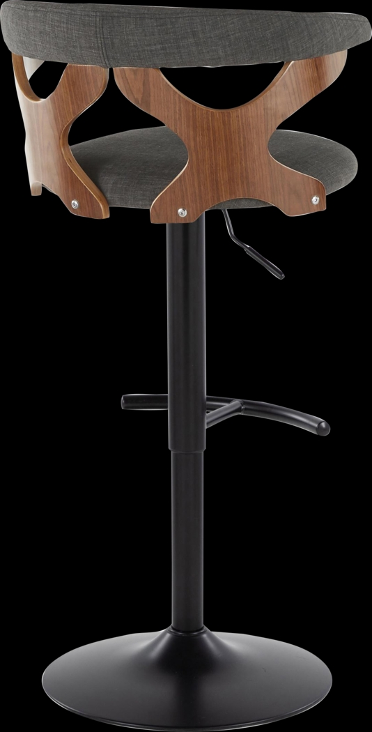 Wyndmoor VIII Charcoal Adjustable Barstool, Set of 2 - Thumbnail - Image 7