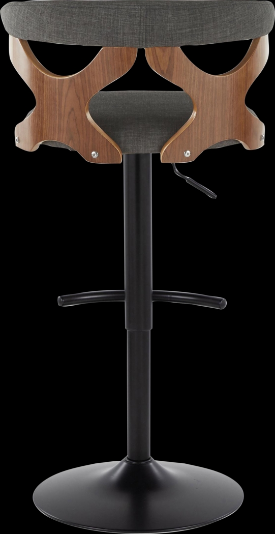 Wyndmoor VIII Charcoal Adjustable Barstool, Set of 2 - Thumbnail - Image 8