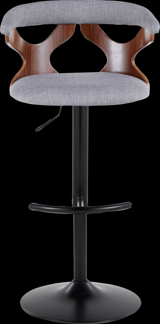 Wyndmoor VIII Gray Adjustable Barstool, Set of 2 - Thumbnail - Image 6