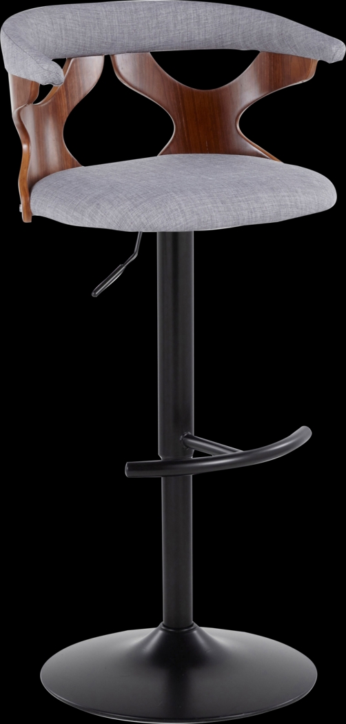 Wyndmoor VIII Gray Adjustable Barstool, Set of 2 - Thumbnail - Image 7