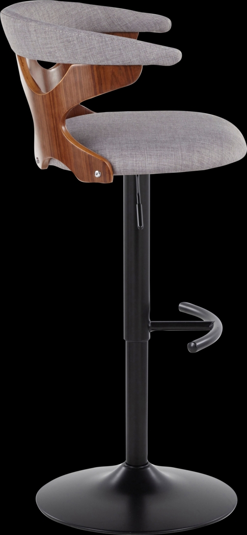 Wyndmoor VIII Gray Adjustable Barstool, Set of 2 - Thumbnail - Image 8