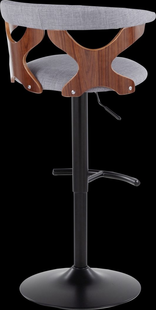 Wyndmoor VIII Gray Adjustable Barstool, Set of 2 - Thumbnail - Image 9