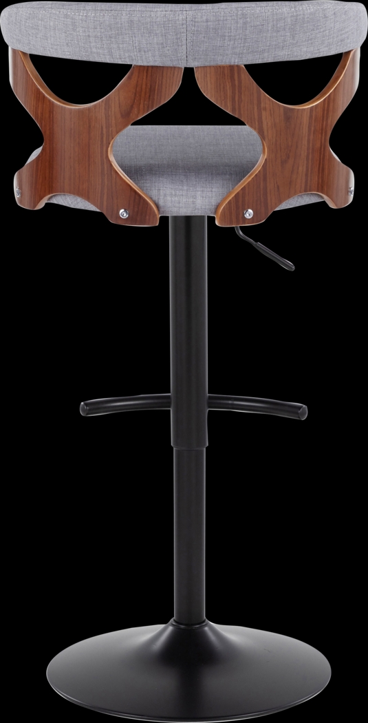 Wyndmoor VIII Gray Adjustable Barstool, Set of 2 - Thumbnail - Image 10