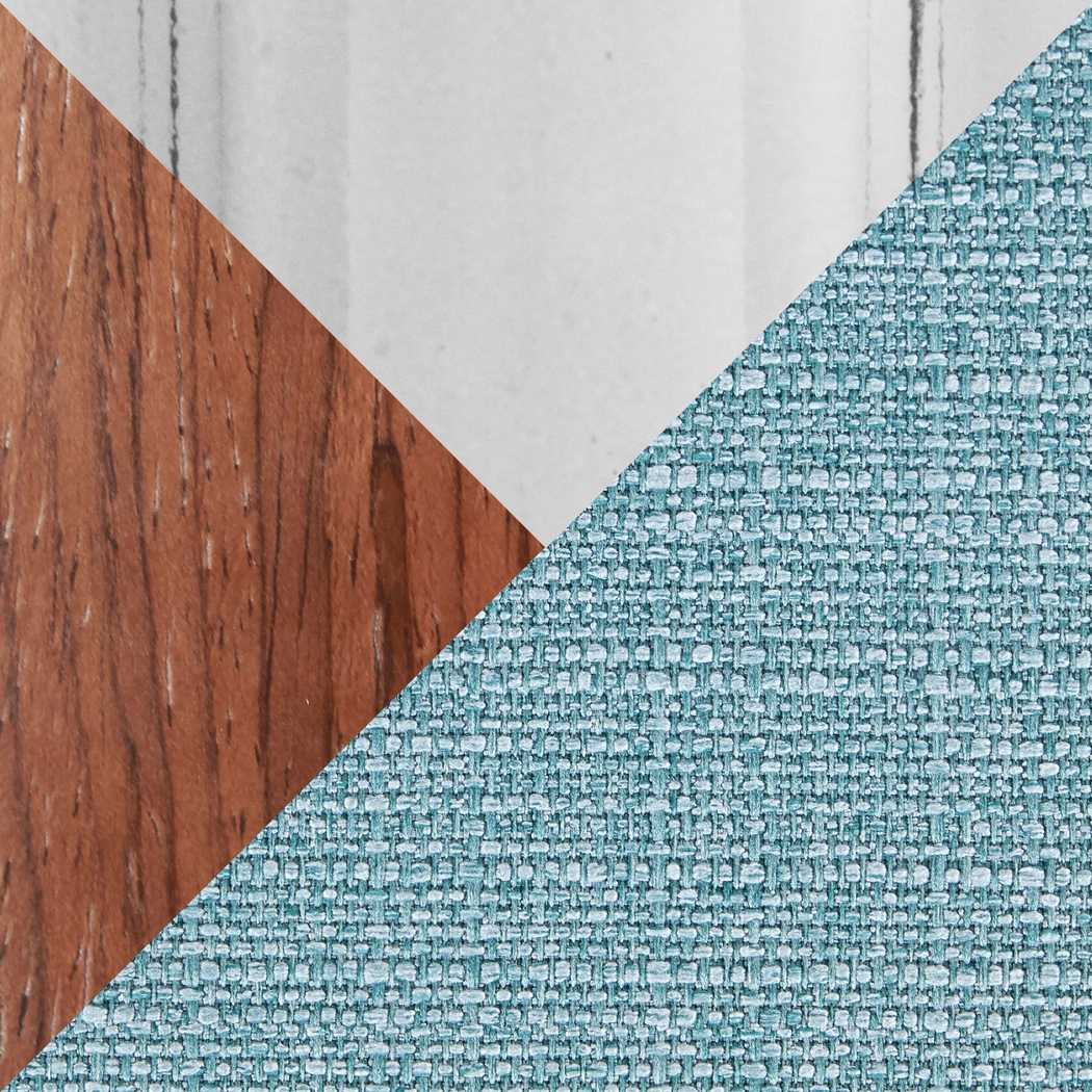 Wyndmoor VIII Teal Adjustable Swivel Barstool, Set of 3 - Thumbnail - Image 11