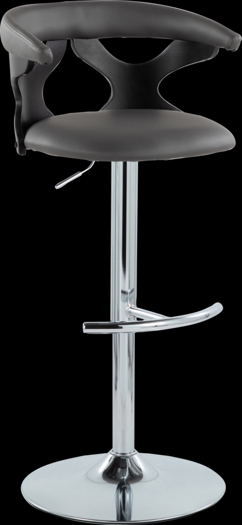 Wyndmoor XIII Black Adjustable Barstool, Set of 2 - Thumbnail - Image 6