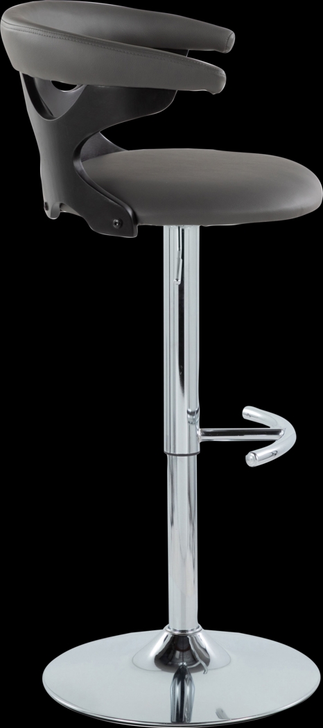 Wyndmoor XIII Black Adjustable Barstool, Set of 2 - Thumbnail - Image 7