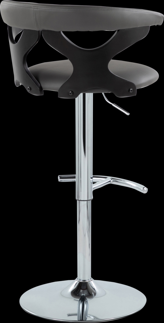 Wyndmoor XIII Black Adjustable Barstool, Set of 2 - Thumbnail - Image 8