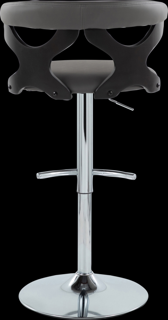 Wyndmoor XIII Black Adjustable Barstool, Set of 2 - Thumbnail - Image 9