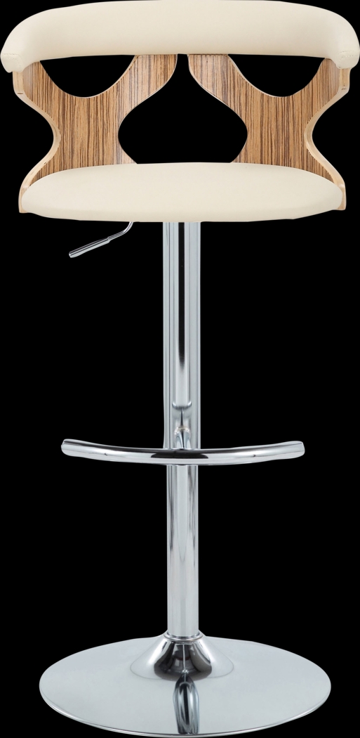 Wyndmoor XVI Cream Adjustable Barstool, Set of 2 - Thumbnail - Image 10