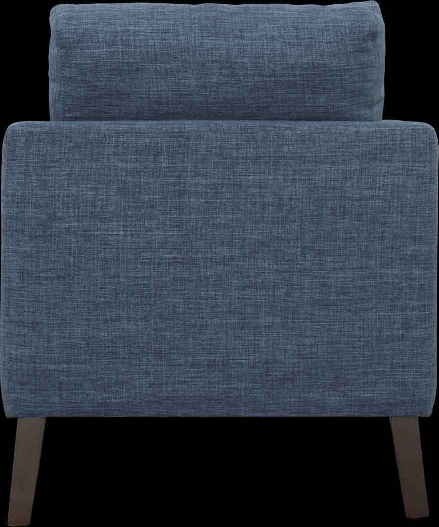 Wyndon Blue Accent Chair - Thumbnail - Image 6
