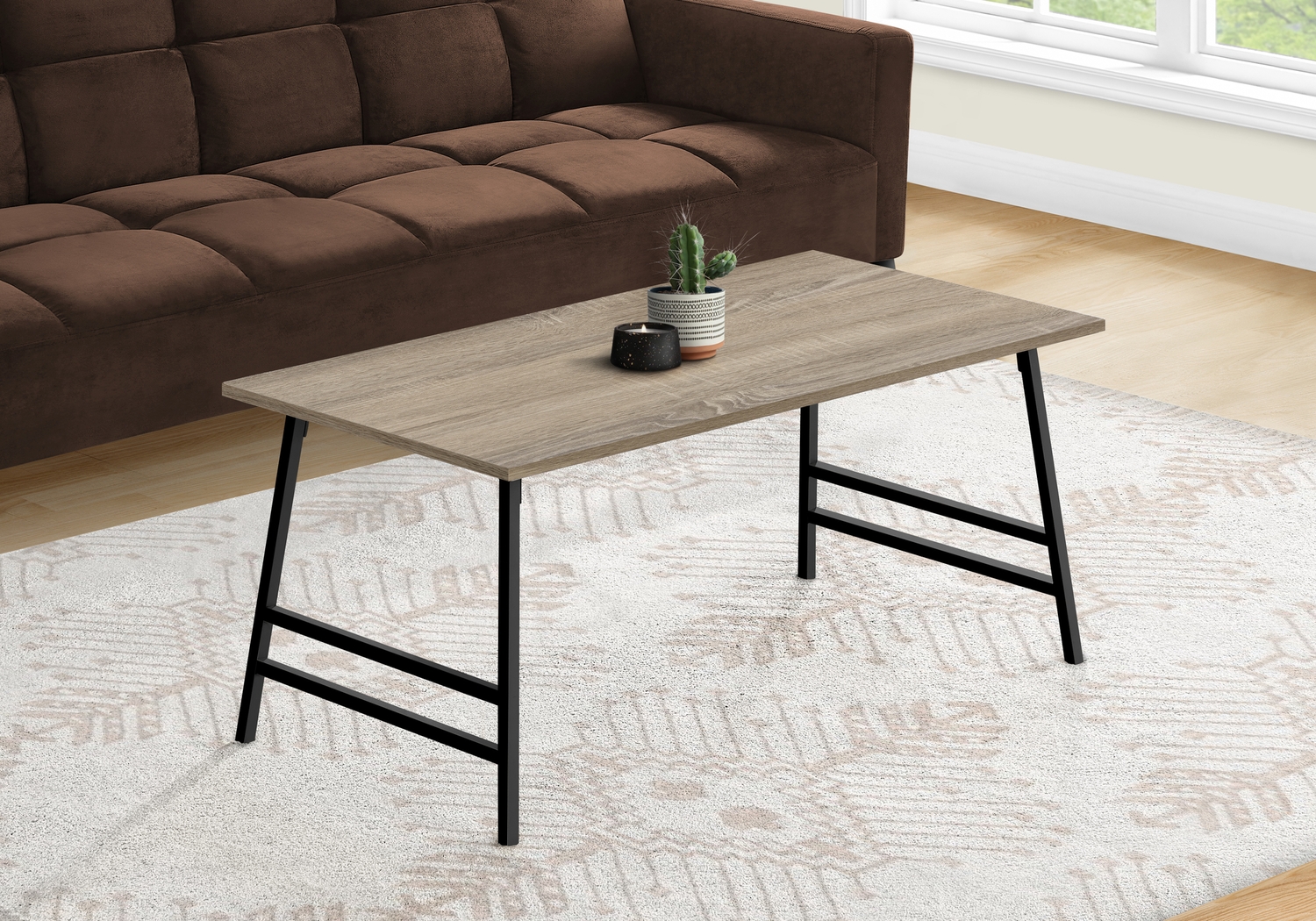 Wyndover Taupe Cocktail Table - Thumbnail - Image 2
