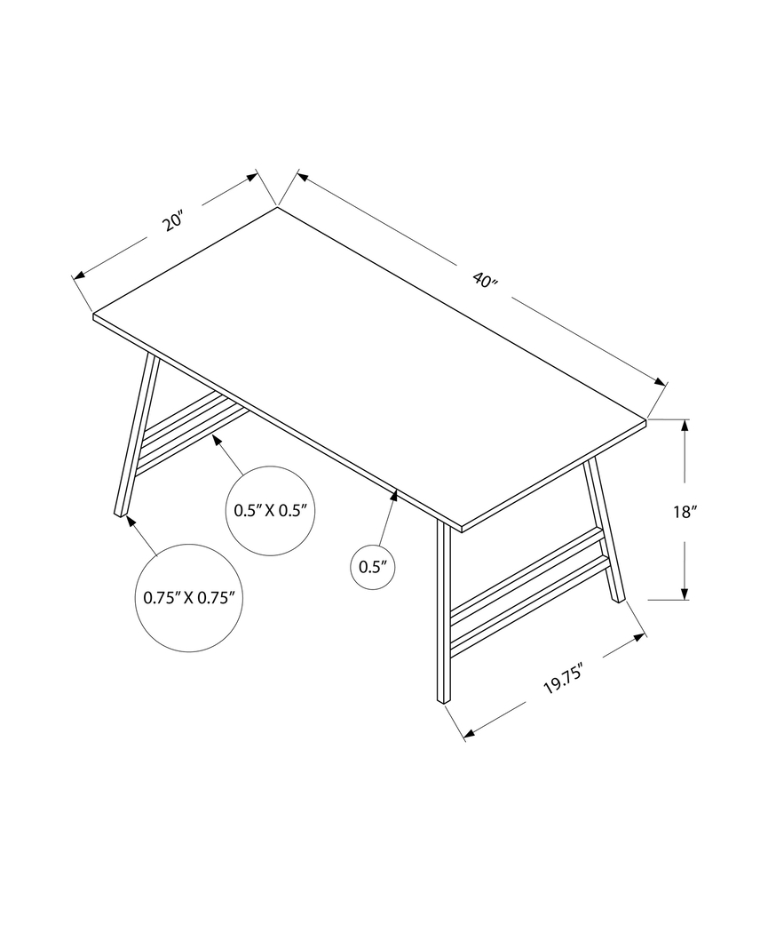 Wyndover Taupe Cocktail Table - Thumbnail - Image 9