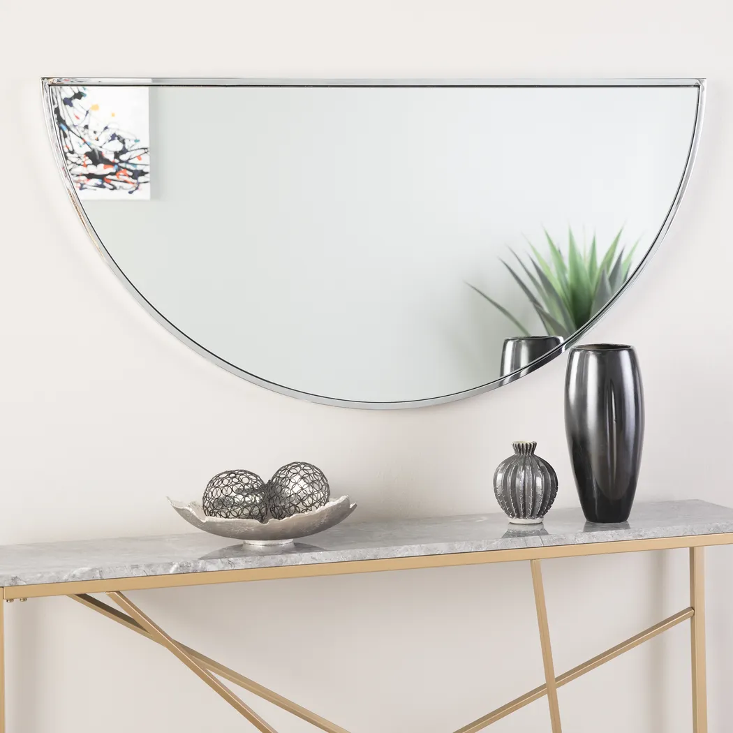 Wyndowlyn Large Silver Mirror - Thumbnail - Image 6