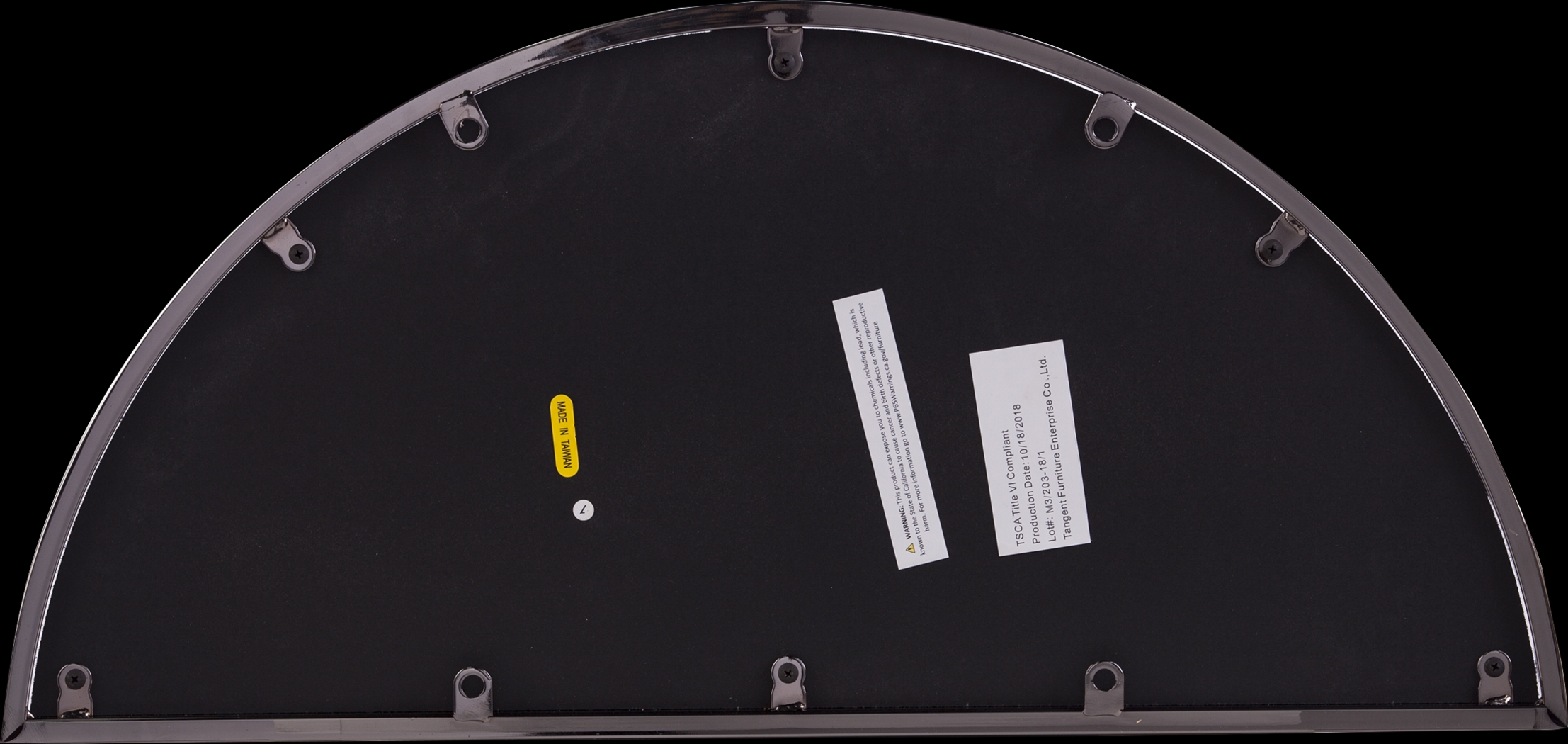 Wyndowlyn Small Black Mirror - Thumbnail - Image 3