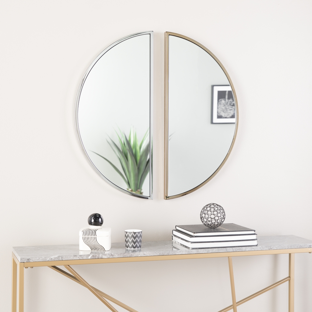 Wyndowlyn Small Silver Mirror - Thumbnail - Image 2