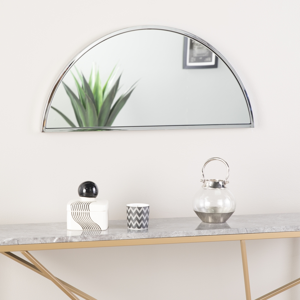 Wyndowlyn Small Silver Mirror - Thumbnail - Image 7