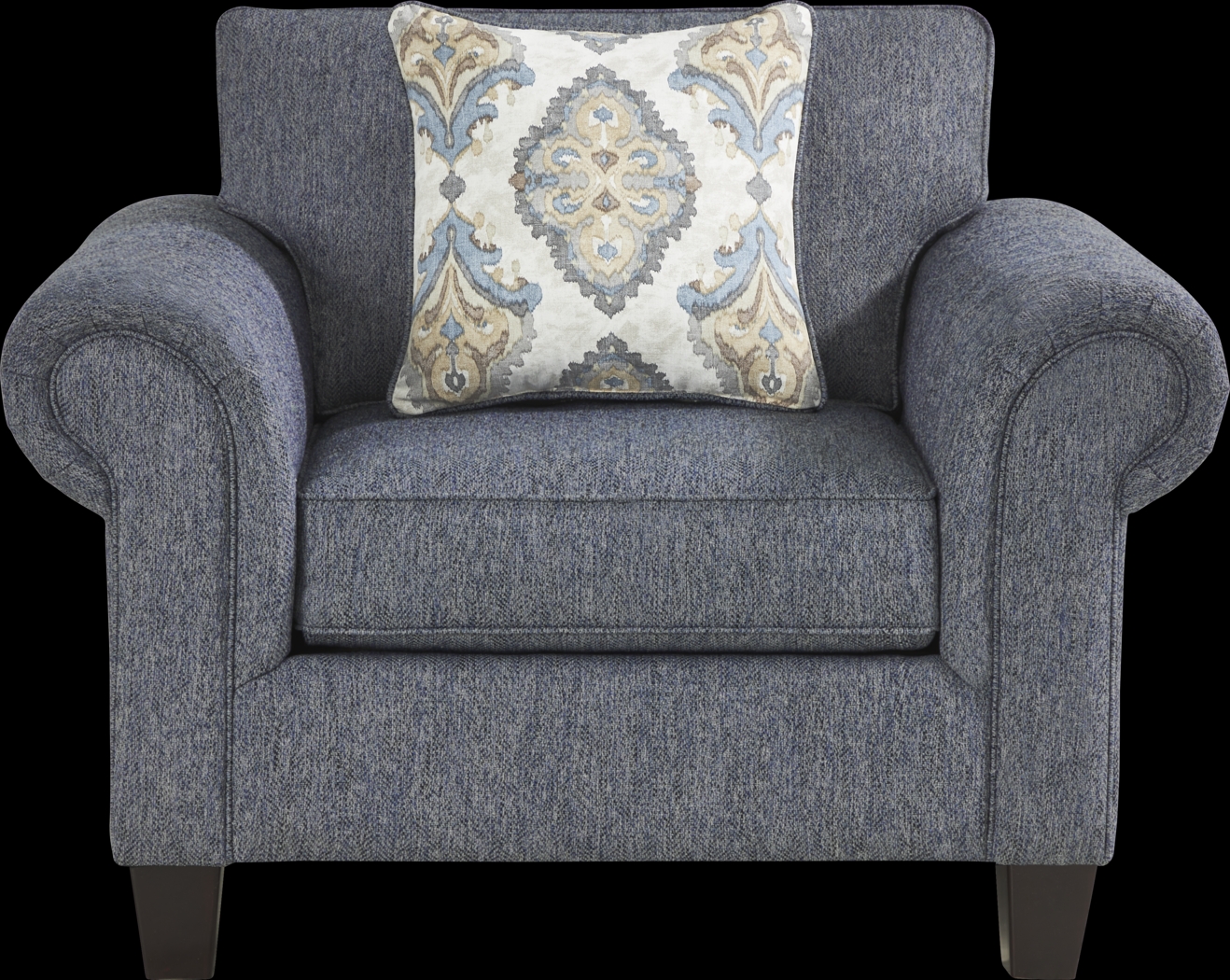 Wyndsor Way Blue 8 Pc Living Room - Thumbnail - Image 9