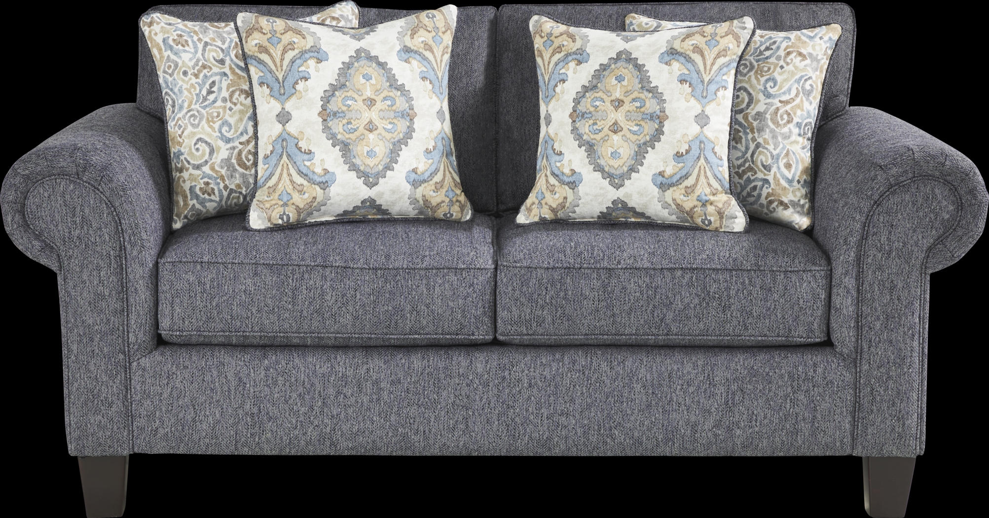 Wyndsor Way Blue 7 Pc Living Room with Sleeper Sofa - Thumbnail - Image 5