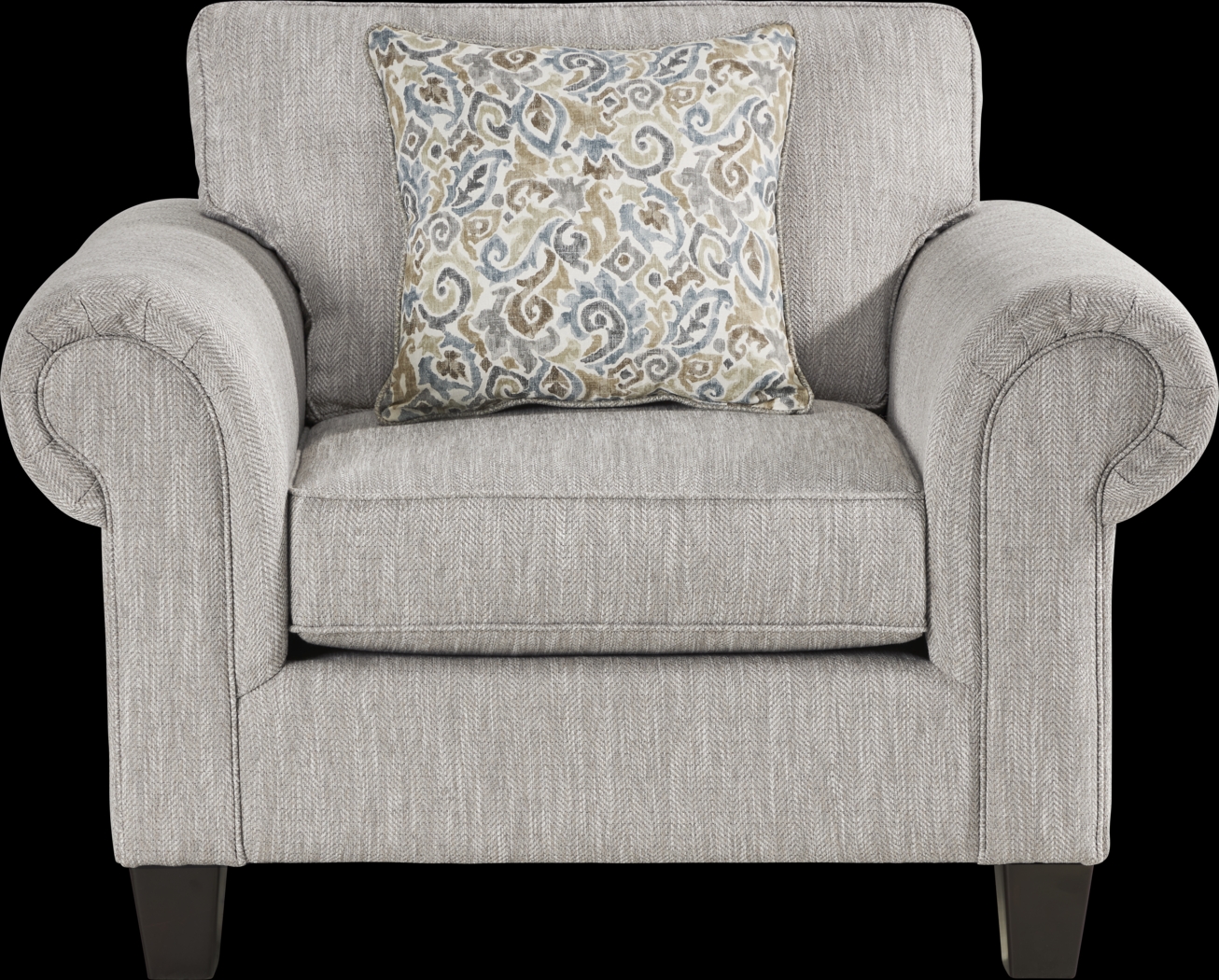 Wyndsor Way Gray 8 Pc Living Room - Thumbnail - Image 9