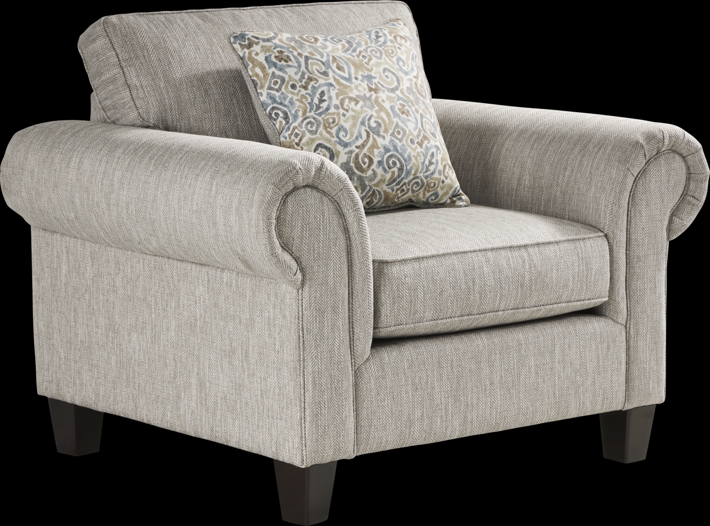 Wyndsor Way Gray 8 Pc Living Room - Thumbnail - Image 8