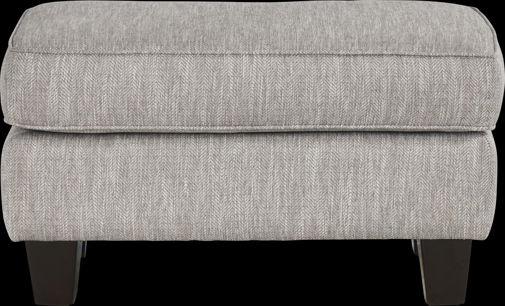Wyndsor Way Gray Ottoman - Thumbnail - Image 2