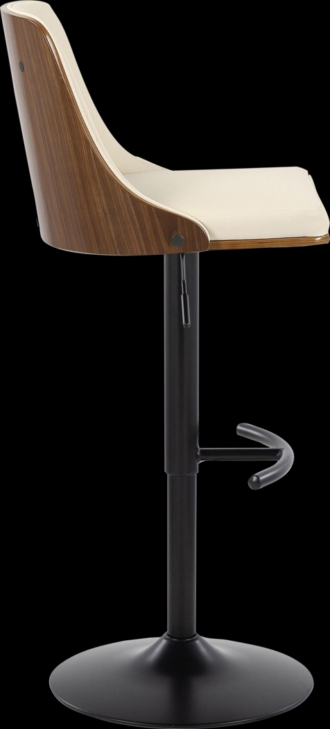 Wyndtop II Cream Adjustable Barstool, Set of 2 - Thumbnail - Image 6