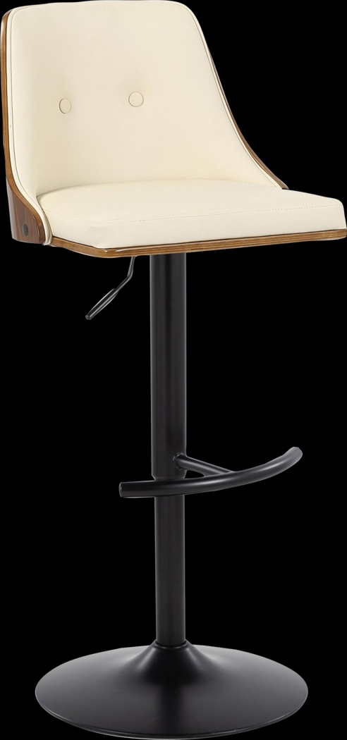 Wyndtop II Cream Adjustable Barstool, Set of 2 - Thumbnail - Image 7