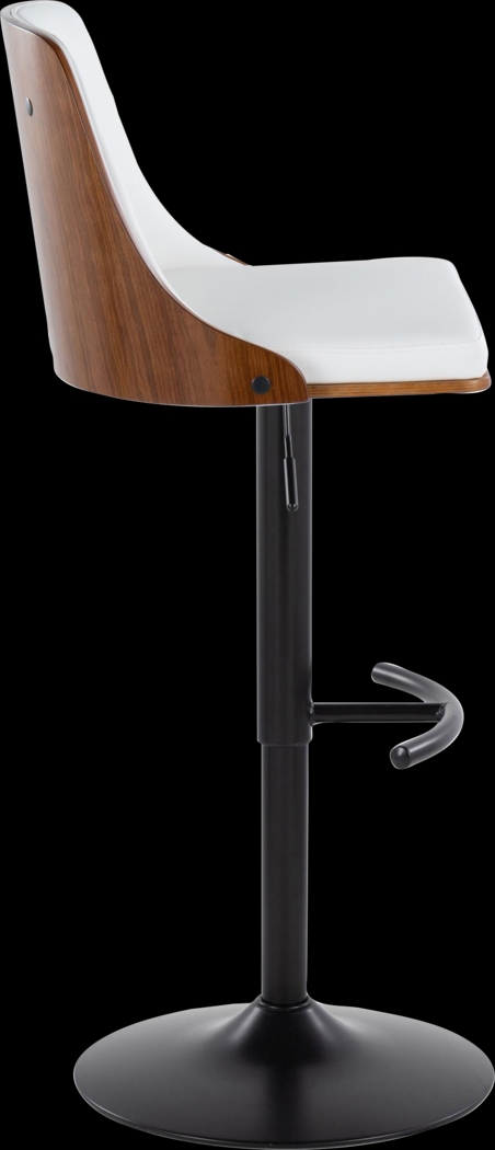 Wyndtop II White Adjustable Barstool, Set of 2 - Thumbnail - Image 6